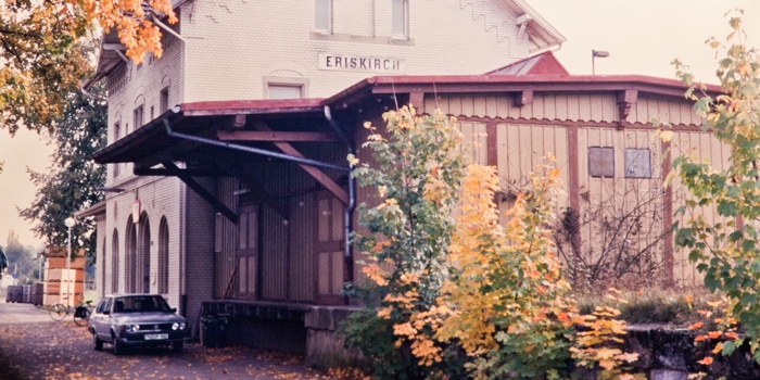 Bahnhofsgebäude vor dem Umbau 1992
